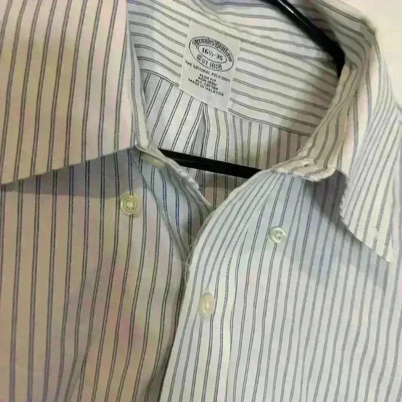 Brooks Brothers Explorer Collection Non-Iron Twill Polo Button Down Collar - Picture 7 of 9